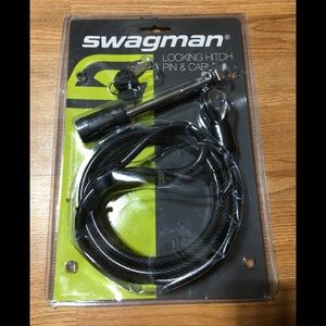 Swagman Threaded 5/8"  Locking Hitch Pin & Cable